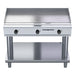 Waldorf 800 Series 1200mm Electric Griddle Low Back Version - Leg Stand - GPL8120E-LS