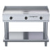 Waldorf 800 Series 1200mm Electric Griddle Low Back Version - Leg Stand - GPL8120E-LS