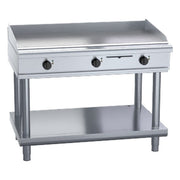 Waldorf 800 Series 1200mm Electric Griddle Low Back Version - Leg Stand - GPL8120E-LS