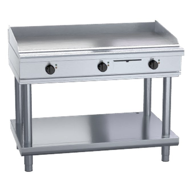 Waldorf 800 Series 1200mm Electric Griddle Low Back Version - Leg Stand - GPL8120E-LS