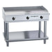 Waldorf 800 Series 1200mm Electric Griddle Low Back Version - Leg Stand - GPL8120E-LS