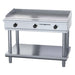Waldorf 800 Series 1200mm Electric Griddle Low Back Version - Leg Stand - GPL8120E-LS