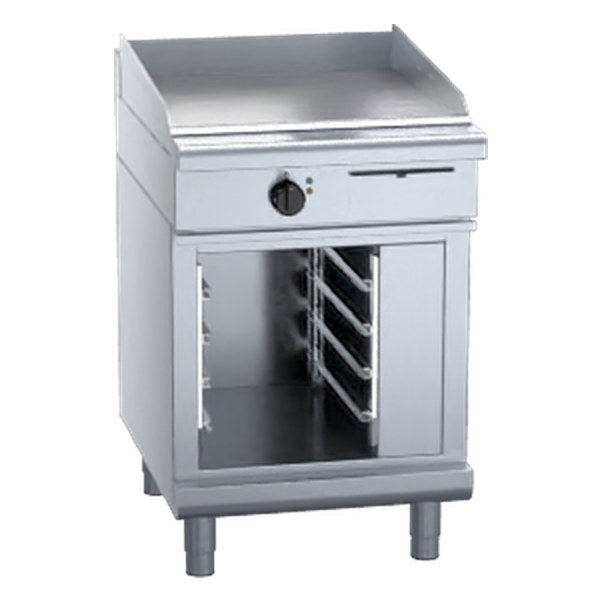 Waldorf 800 Series 600mm Electric Griddle Low Back Version - Cabinet Base - GPL8600E-CB