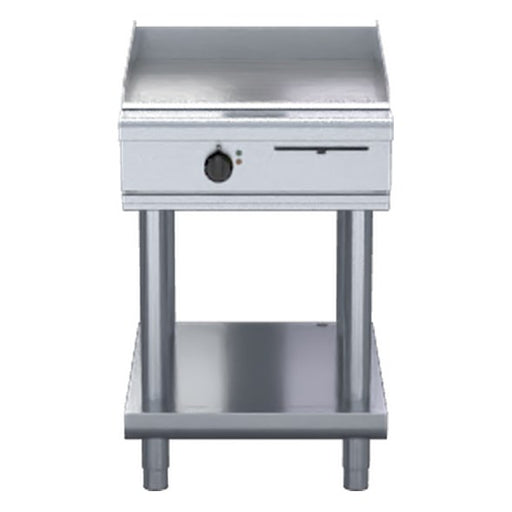Waldorf 800 Series 600mm Electric Griddle Low Back Version - Leg Stand - GPL8600E-LS
