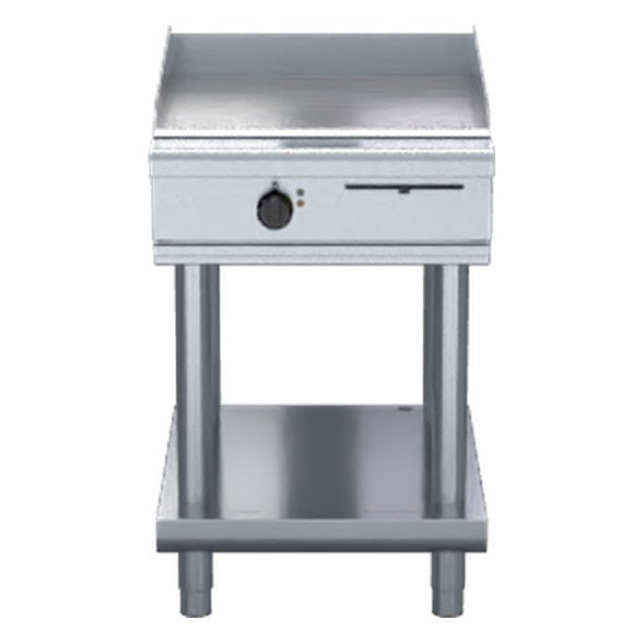 Waldorf 800 Series 600mm Electric Griddle Low Back Version - Leg Stand - GPL8600E-LS