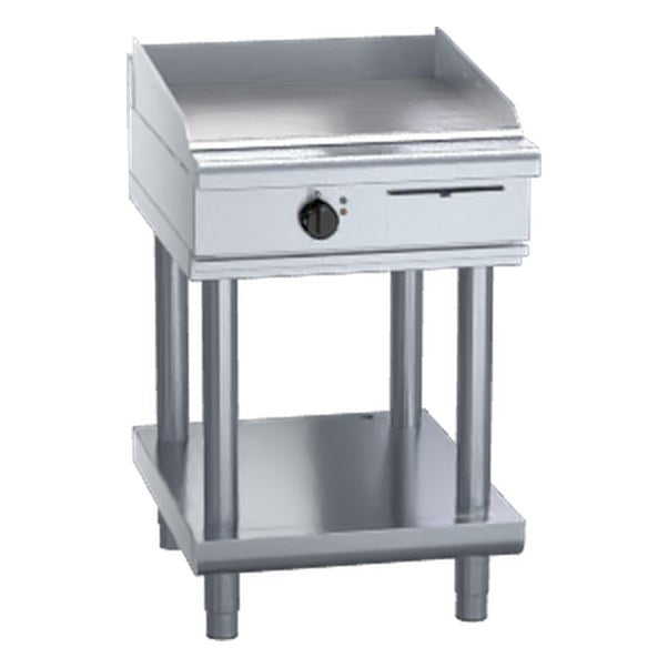 Waldorf 800 Series 600mm Electric Griddle Low Back Version - Leg Stand - GPL8600E-LS