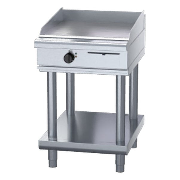Waldorf 800 Series 600mm Electric Griddle Low Back Version - Leg Stand - GPL8600E-LS