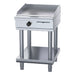 Waldorf 800 Series 600mm Electric Griddle Low Back Version - Leg Stand - GPL8600E-LS
