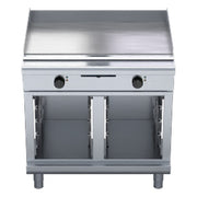 Waldorf 800 Series 900mm Electric Griddle Low Back Version - Cabinet Base - GPL8900E-CB