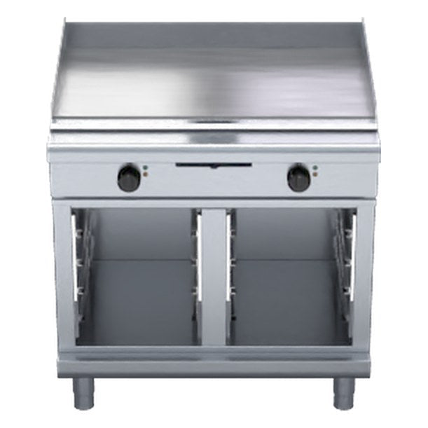 Waldorf 800 Series 900mm Electric Griddle Low Back Version - Cabinet Base - GPL8900E-CB