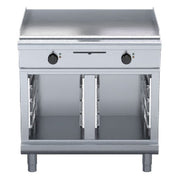 Waldorf 800 Series 900mm Electric Griddle Low Back Version - Cabinet Base - GPL8900E-CB
