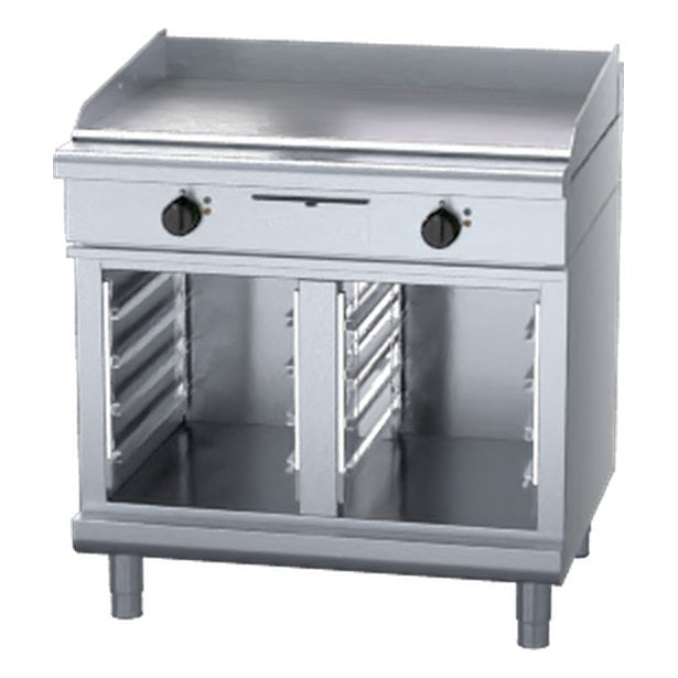 Waldorf 800 Series 900mm Electric Griddle Low Back Version - Cabinet Base - GPL8900E-CB