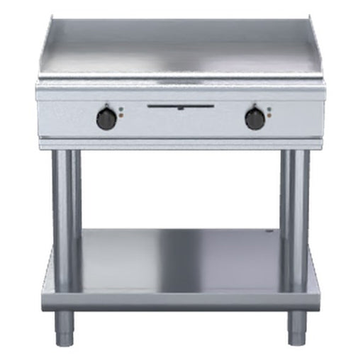 Waldorf 800 Series 900mm Electric Griddle Low Back Version - Leg Stand - GPL8900E-LS