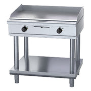 Waldorf 800 Series 900mm Electric Griddle Low Back Version - Leg Stand - GPL8900E-LS