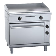 Waldorf 800 Series 900mm Electric Griddle Convection Oven Range Low Back Version - GPL8910EC