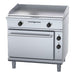 Waldorf 800 Series 900mm Electric Griddle Static Oven Range Low Back Version - GPL8910E