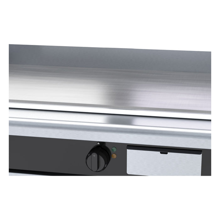 Waldorf Bold 1200mm Electric Griddle Low Back Version - Cabinet Base - GPLB8120E-CD