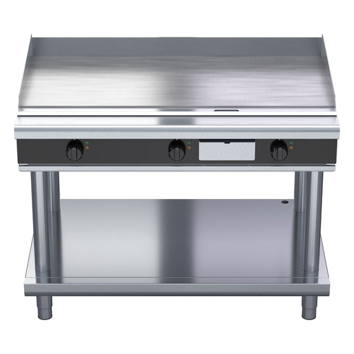Waldorf Bold 1200mm Electric Griddle Low Back Version - Leg Stand - GPLB8120E-LS