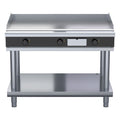 Waldorf Bold 1200mm Electric Griddle Low Back Version - Leg Stand - GPLB8120E-LS