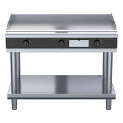 Waldorf Bold 1200mm Electric Griddle Low Back Version - Leg Stand - GPLB8120E-LS