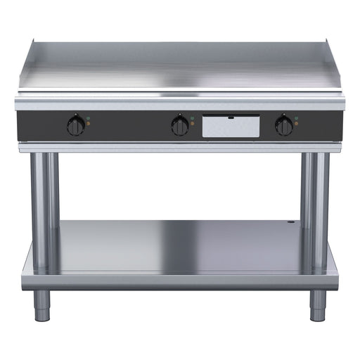Waldorf Bold 1200mm Electric Griddle Low Back Version - Leg Stand - GPLB8120E-LS
