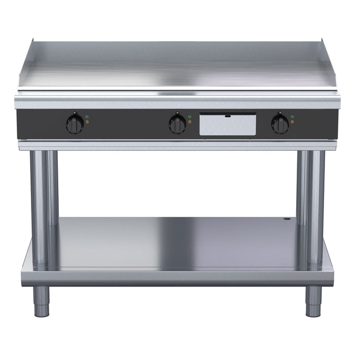 Waldorf Bold 1200mm Electric Griddle Low Back Version - Leg Stand - GPLB8120E-LS