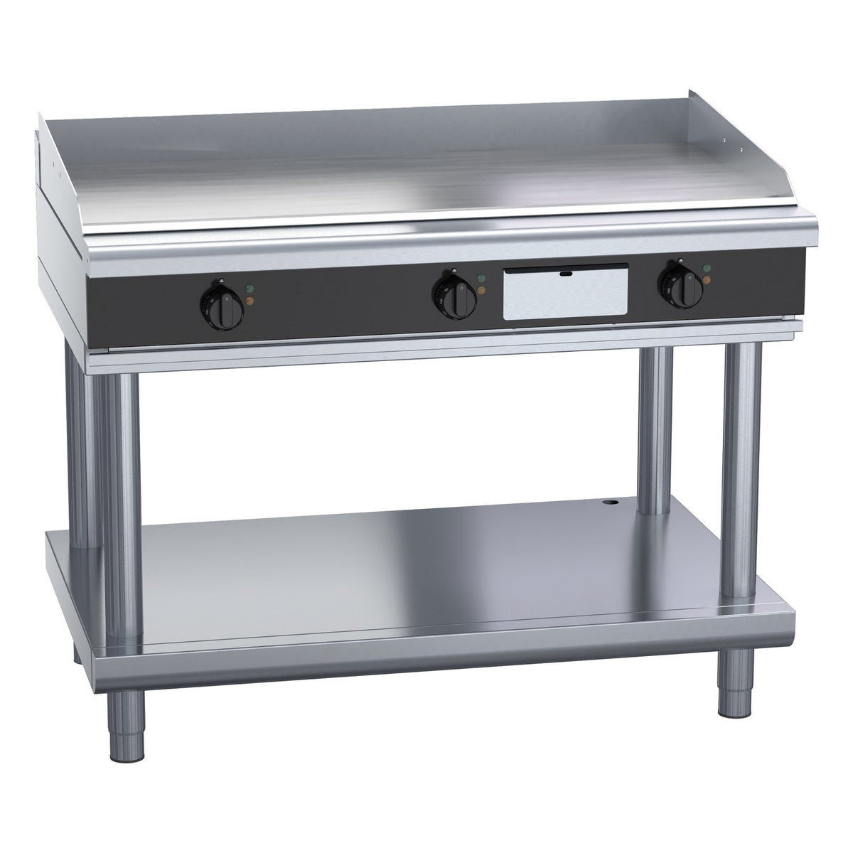 Waldorf Bold 1200mm Electric Griddle Low Back Version - Leg Stand - GPLB8120E-LS
