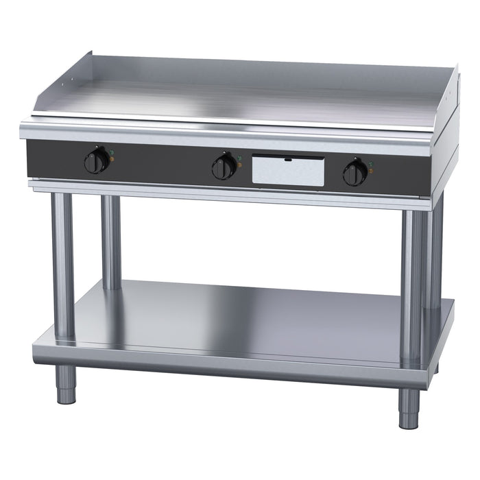 Waldorf Bold 1200mm Electric Griddle Low Back Version - Leg Stand - GPLB8120E-LS