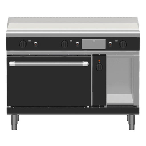 Waldorf Bold 1200mm Gas Griddle Electric Convection Oven Range - GPB8121GEC