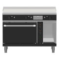 Waldorf Bold 1200mm Gas Griddle Electric Static Oven Range Low Back Version - GPLB8121GE