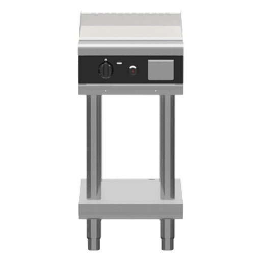 Waldorf Bold 450mm Gas Griddle Low Back Version - Leg Stand - GPLB8450G-LS