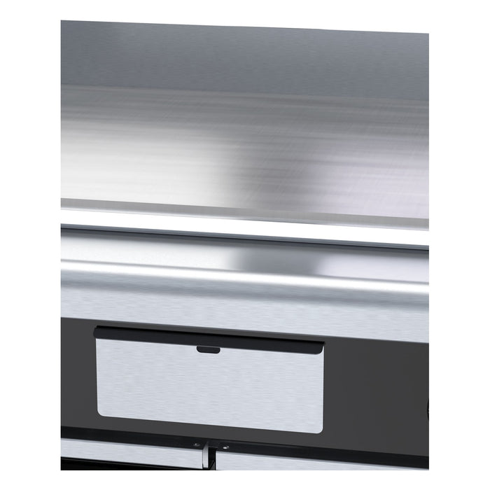 Waldorf Bold 900mm Electric Griddle Low Back Version - Cabinet Base - GPLB8900E-CD