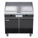 Waldorf Bold 900mm Electric Griddle Low Back Version - Cabinet Base - GPLB8900E-CD