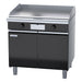 Waldorf Bold 900mm Electric Griddle Low Back Version - Cabinet Base - GPLB8900E-CD