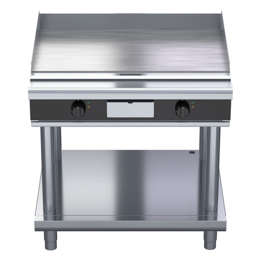 Waldorf Bold 900mm Electric Griddle Low Back Version - Leg Stand - GPLB8900E-LS