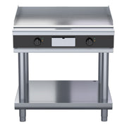 Waldorf Bold 900mm Electric Griddle Low Back Version - Leg Stand - GPLB8900E-LS