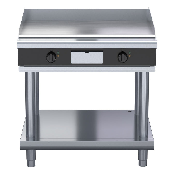 Waldorf Bold 900mm Electric Griddle Low Back Version - Leg Stand - GPLB8900E-LS