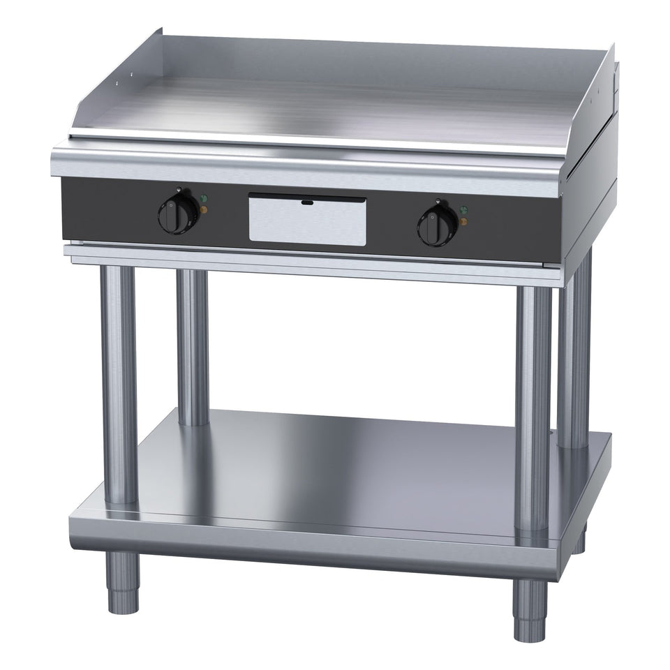 Waldorf Bold 900mm Electric Griddle Low Back Version - Leg Stand - GPLB8900E-LS