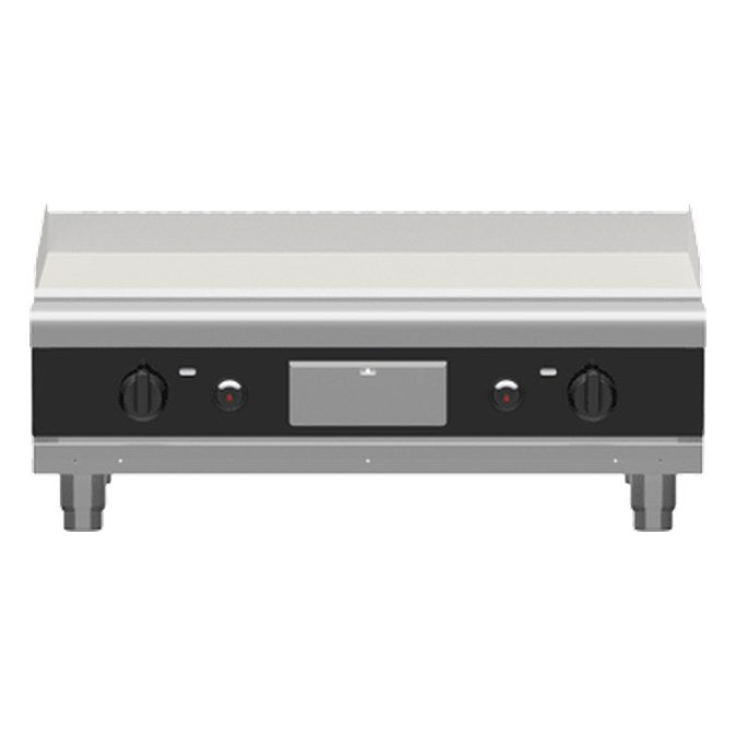 Waldorf Bold 900mm Gas Griddle Low Back Version Bench Model - GPLB8900G-B
