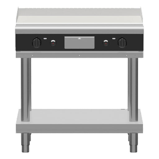 Waldorf Bold 900mm Gas Griddle Low Back Version - Leg Stand - GPLB8900G-LS