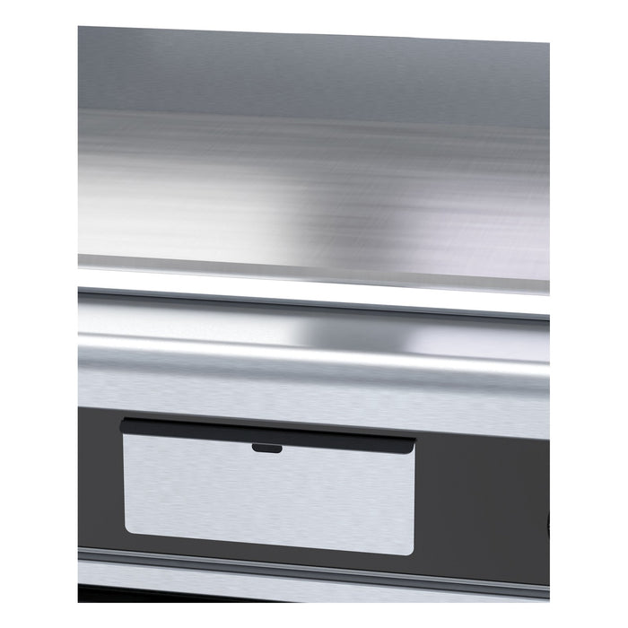 Waldorf Bold 900mm Electric Griddle Convection Oven Range Low Back Version - GPLB8910EC