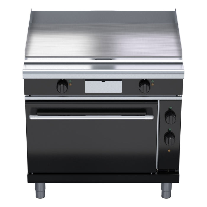 Waldorf Bold 900mm Electric Griddle Convection Oven Range Low Back Version - GPLB8910EC