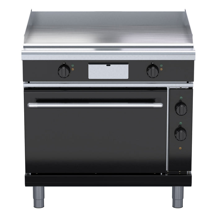 Waldorf Bold 900mm Electric Griddle Convection Oven Range Low Back Version - GPLB8910EC