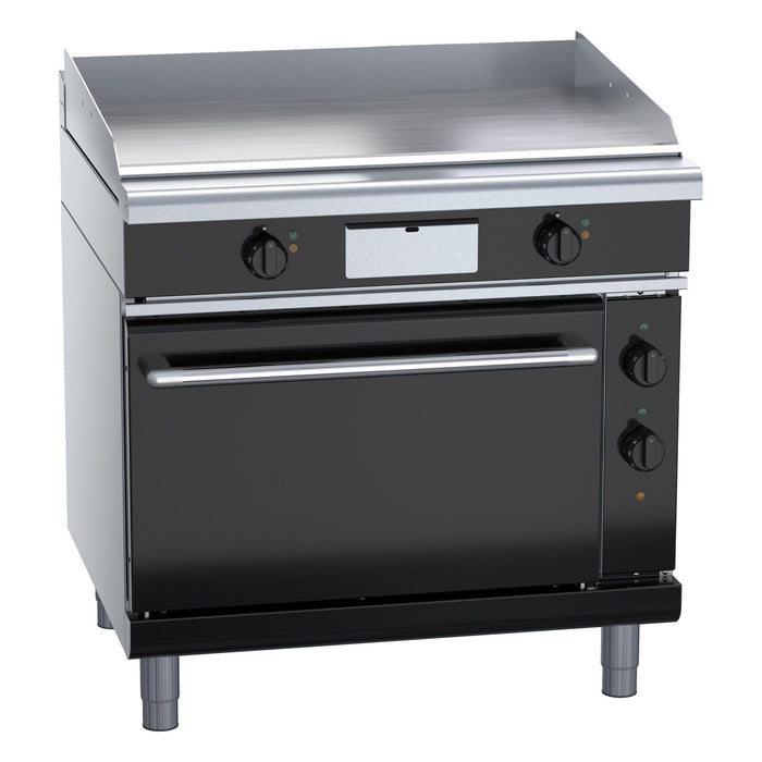 Waldorf Bold 900mm Electric Griddle Convection Oven Range Low Back Version - GPLB8910EC