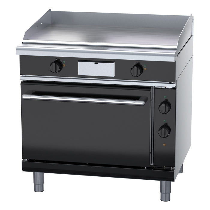 Waldorf Bold 900mm Electric Griddle Convection Oven Range Low Back Version - GPLB8910EC