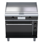 Waldorf Bold 900mm Electric Griddle Static Oven Range Low Back Version - GPLB8910E