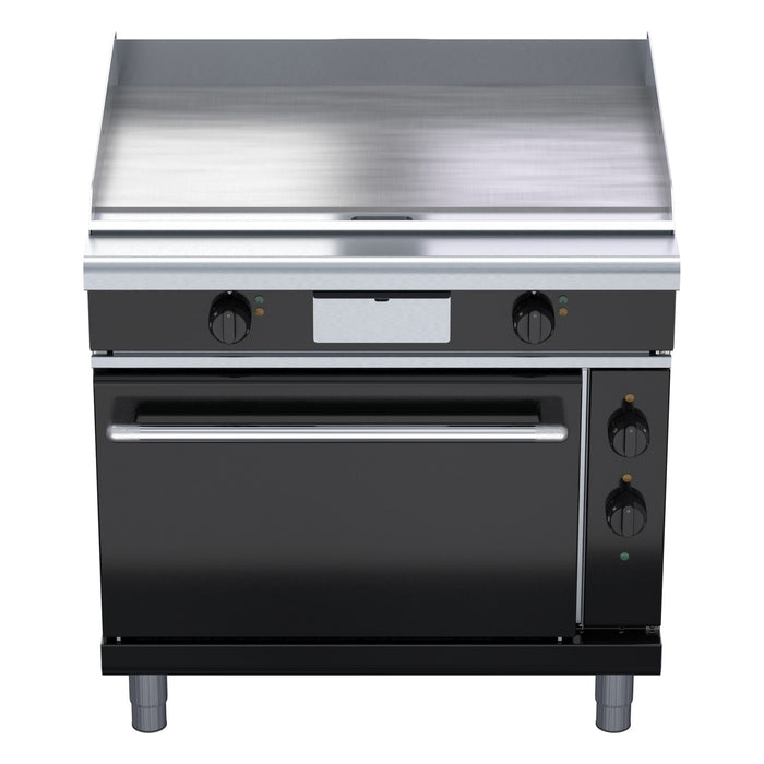 Waldorf Bold 900mm Electric Griddle Static Oven Range Low Back Version - GPLB8910E