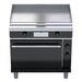 Waldorf Bold 900mm Electric Griddle Static Oven Range Low Back Version - GPLB8910E