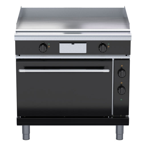 Waldorf Bold 900mm Electric Griddle Static Oven Range Low Back Version - GPLB8910E