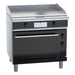 Waldorf Bold 900mm Electric Griddle Static Oven Range Low Back Version - GPLB8910E